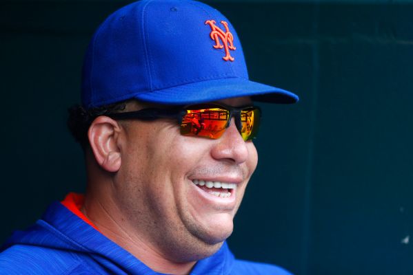 Bartolo Colon of the New York Mets looks