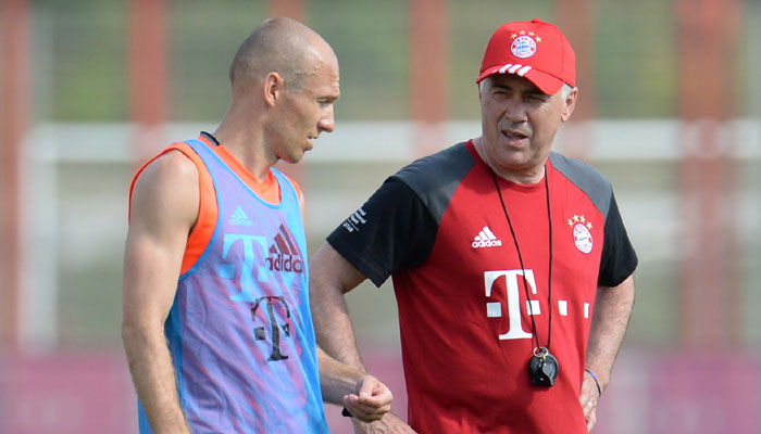 Pre-season blow for Bayern Munich Arjen Robben sidelined for 6 weeks with groin injury