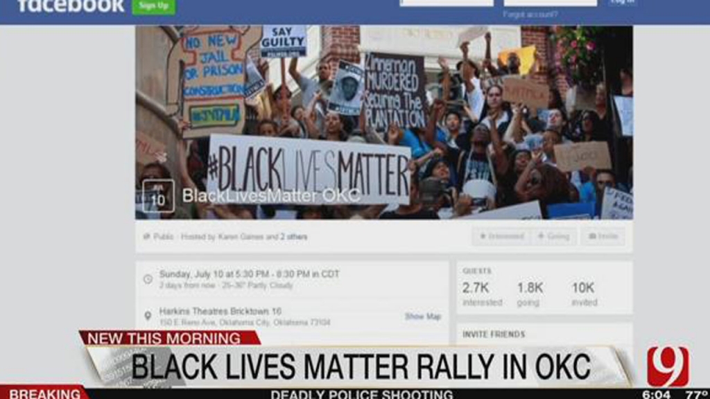 'Black Lives Matter' Event To Be Held In Bricktown