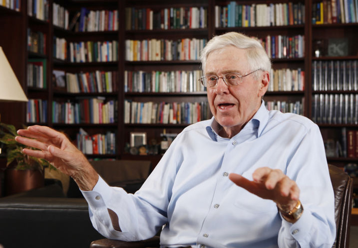 CEO Charles Koch refuses to back Donald Trump for president