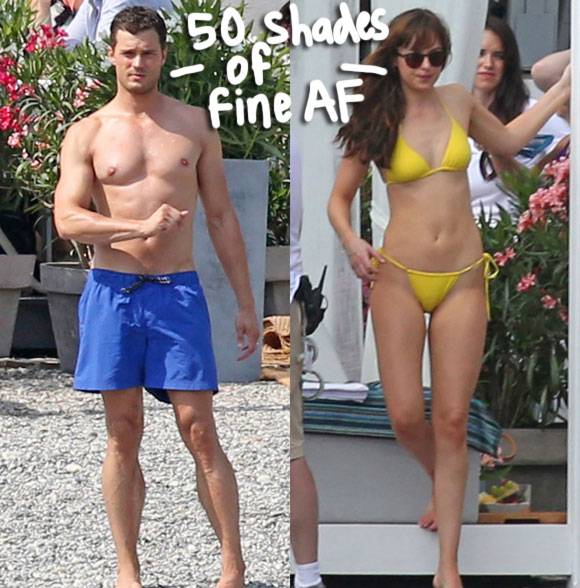 Dakota Johnson and Jamie Dornan