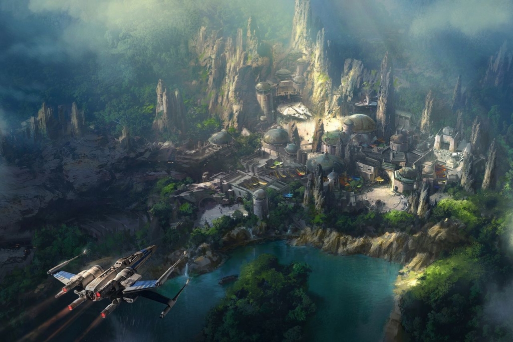 Disneyland Resorts Tease Upcoming Star Wars Land Experience in Tremendous New Image