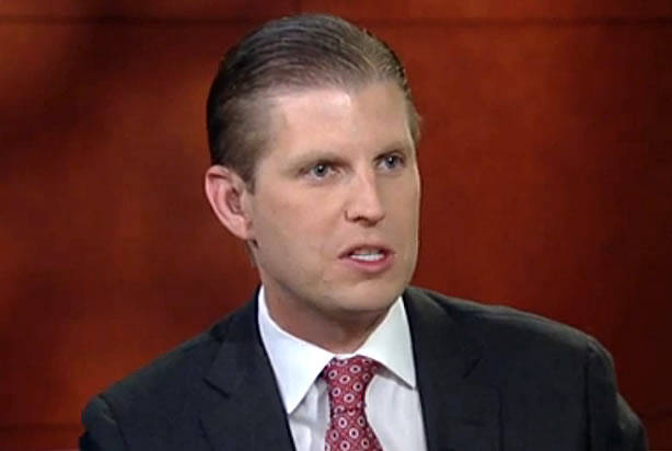 WATCH Eric Trump tells Fox News his sister Ivanka would be their father's ideal running-mate'She's got the beautiful looks