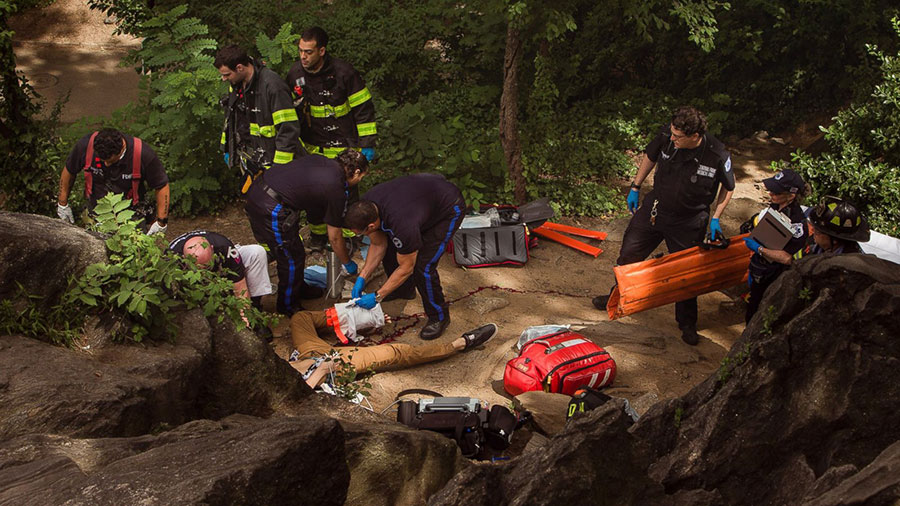 Man loses foot after stepping on possible firework in Central Park