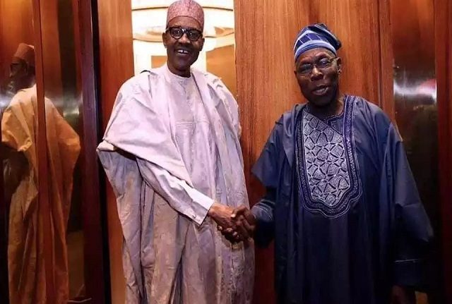 Buhari and Obasanjo