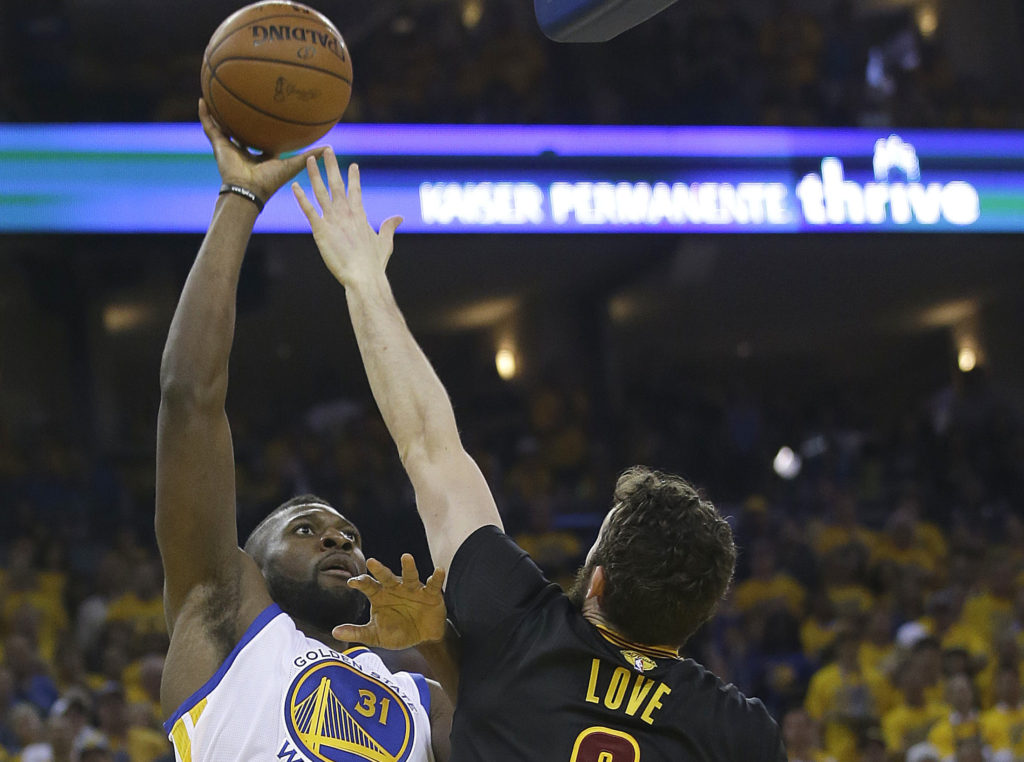 Festus Ezeli left has reportedly agreed to a free agent deal with the Portland Trail Blazers