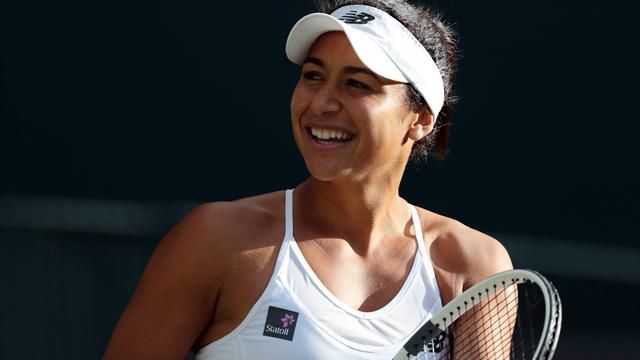 Heather Watson wins mixed doubles to complete miracle day for Brits at Wimbledon