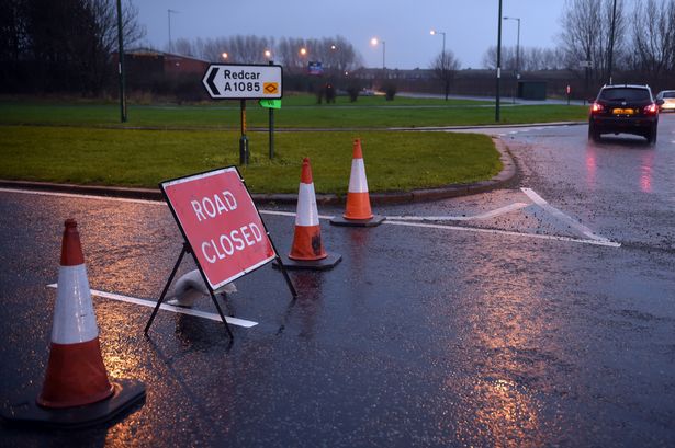 Flooding in Dormanstown in January