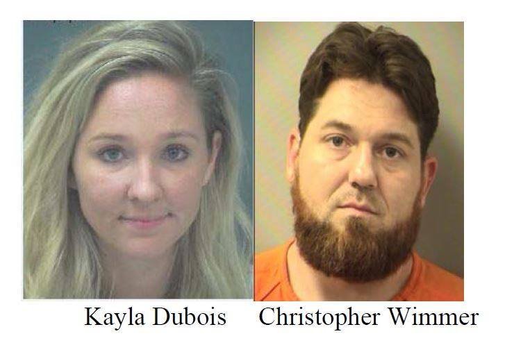 Two Florida paramedics Kayla Renee Dubois and Christopher Wimmer have been arrested for engaging in a'selfie war competition by taking