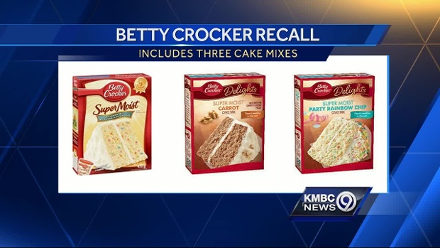 Cake mix recall