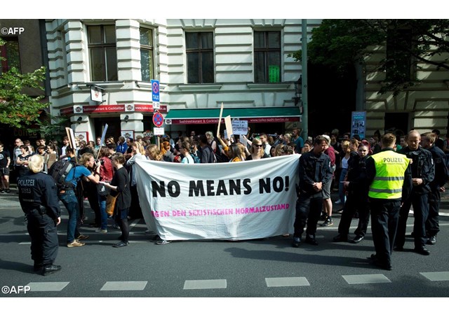 German's demonstrating in Berlin- AFP