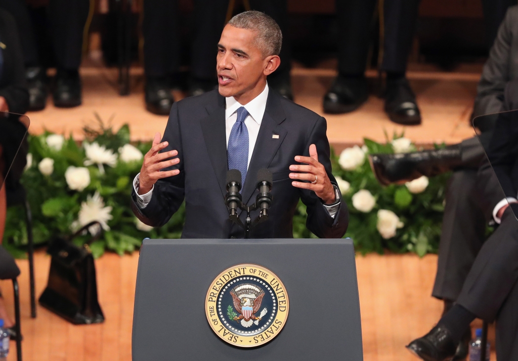 Obama visits Dallas, a shattered city, on Tuesday