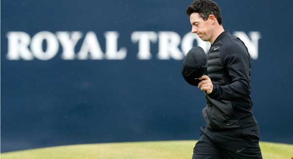 McIlroy Snaps 3-Wood in 2 Pieces at British Open