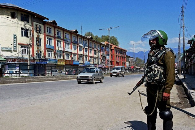 Kashmir curfew