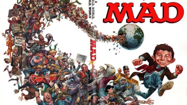 Jack Davis has been described as the maddest of Mad Magazine artists. Here is just one of his iconic covers