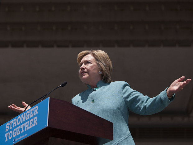 Presumptive Democratic presidential nominee Hillary Clinton