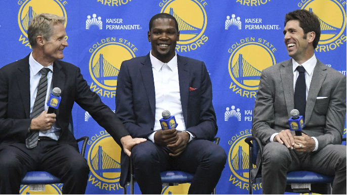 NBA player Kevin Durant soon to join Warriors