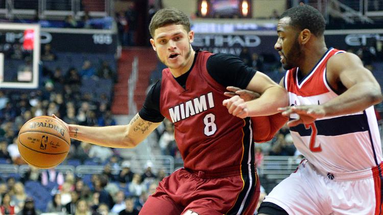 Miami Heat guard Tyler Johnson