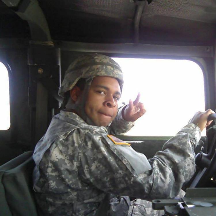 Micah Xavier Johnson served in Afghanistan between November 2013 and July 2014