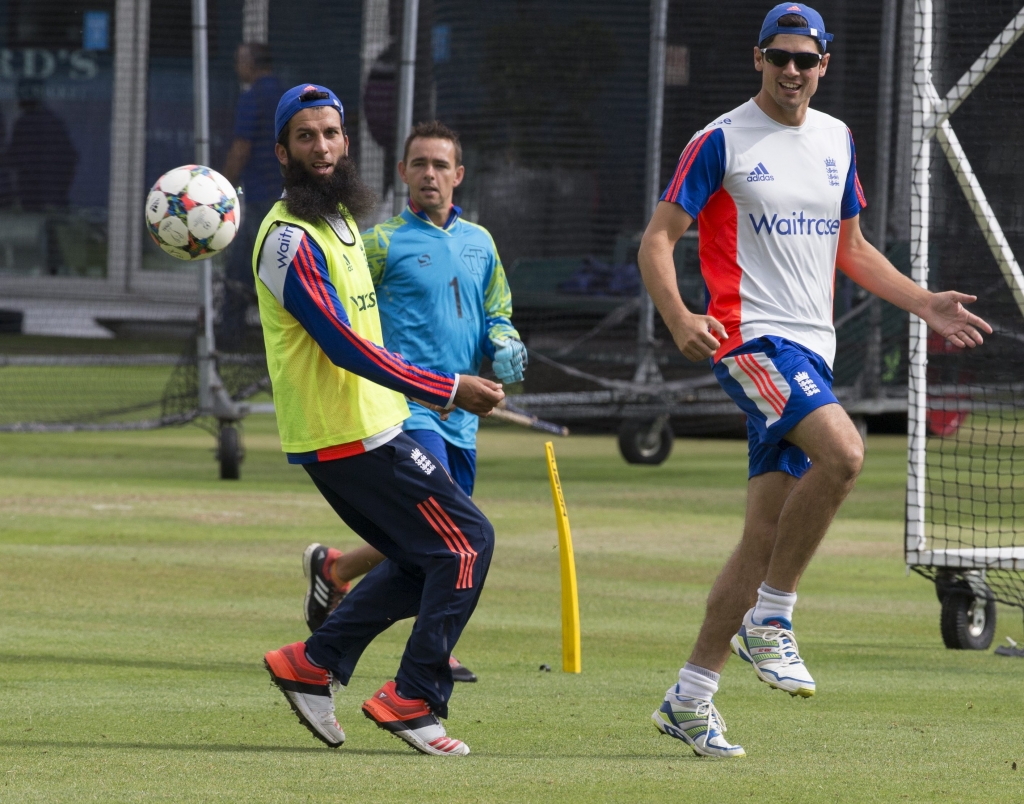 Moeen ali and Alastair Cook hope for more success with a smaller ball from today