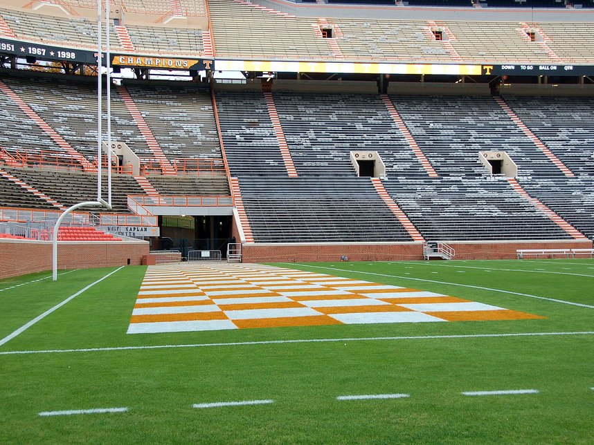 Neyland Stadium home to the University of Tennessee Volunteers football team.       tubesox_family  Flickr