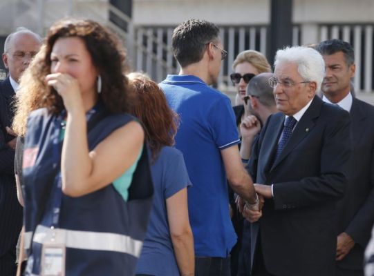 Relatives of four Italian victims of last week's