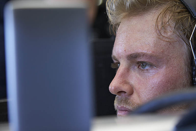 Nico Rosberg has been handed a 10s time penalty having breached radio communication rules