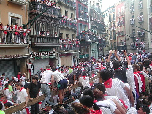 Five people gored at Pamplona bull running festival