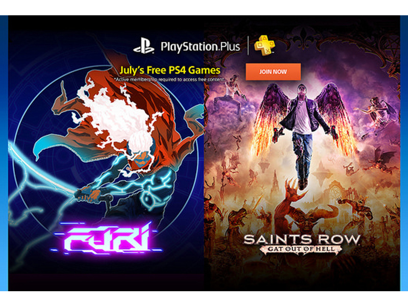 'Saints Row: Gat out of Hell,' 'Furi,' & 'Paragon' Lead July's PlayStation Plus Games