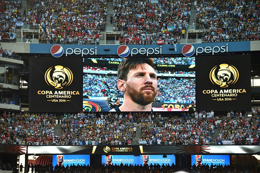 Playing two days after his 29th birthday Messi lost a final for the third year in a row