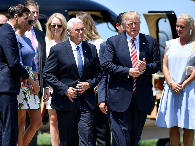 Reporter patted down, turned away from Pence rally