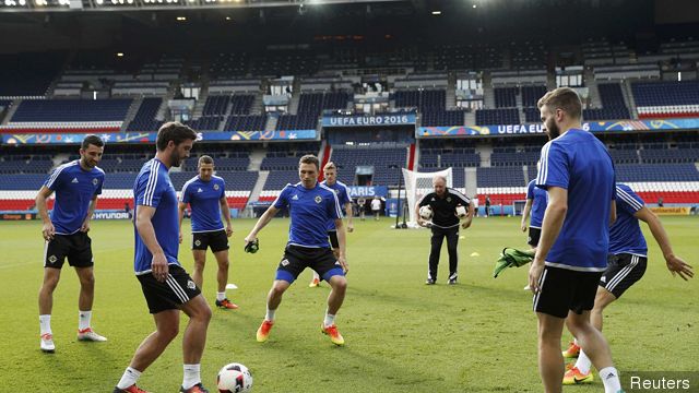 Northern Ireland Training- EURO 2016