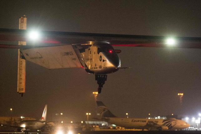 Solar Impulse 2 leaves Egypt for final leg of world tour