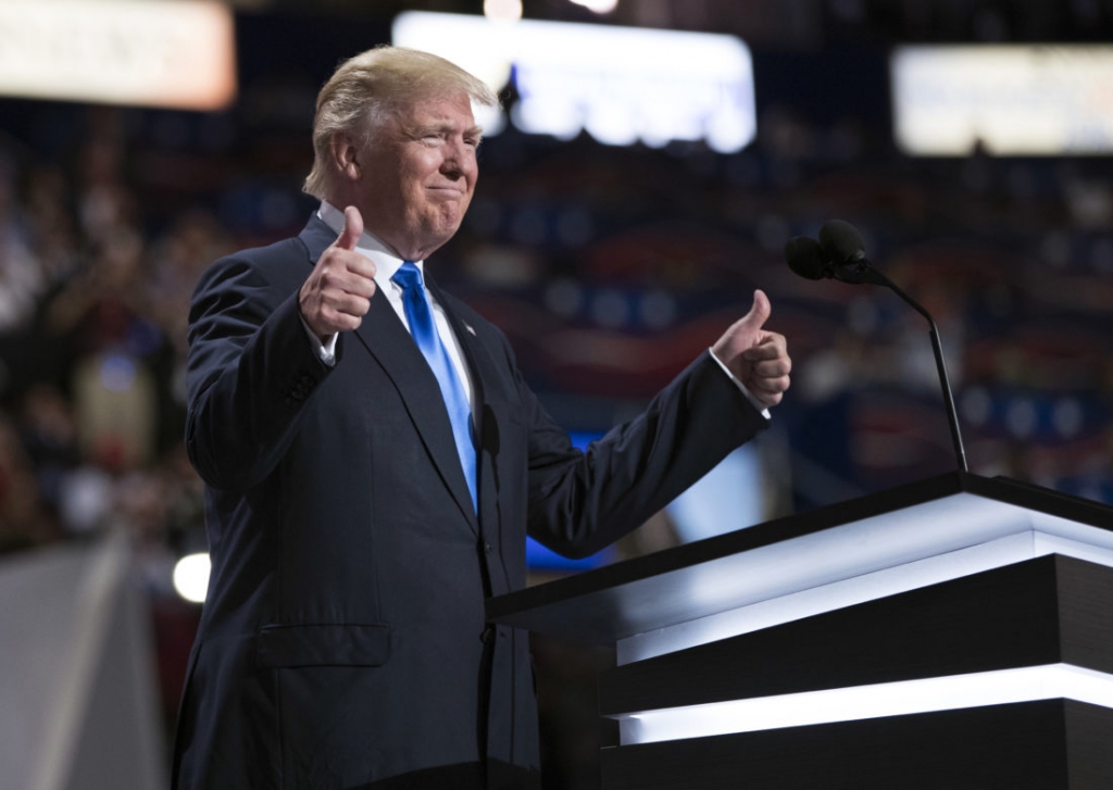 Republican Convention Day 1: security, Melania and marines