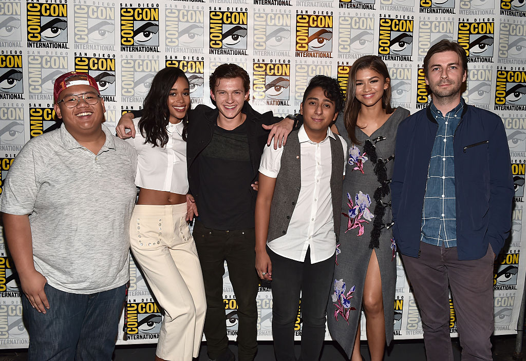 The Cast of Spider-man Homecoming at Comic Con 2016