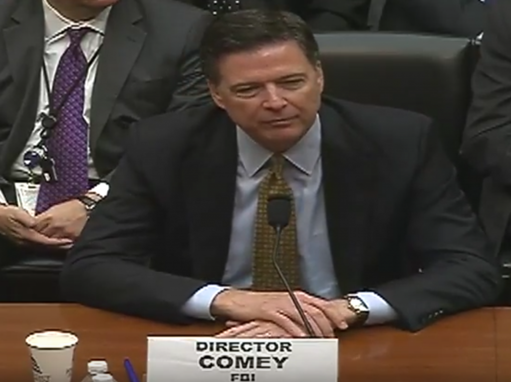 FBI director James Comey said that he wanted to be as transparent as possible about the investigation into former Secretary of State Hillary Clinton's private email server