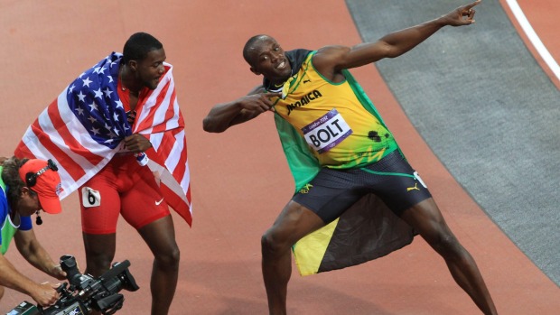 Superstar Usain Bolt is the reigning 100m Olympic champion