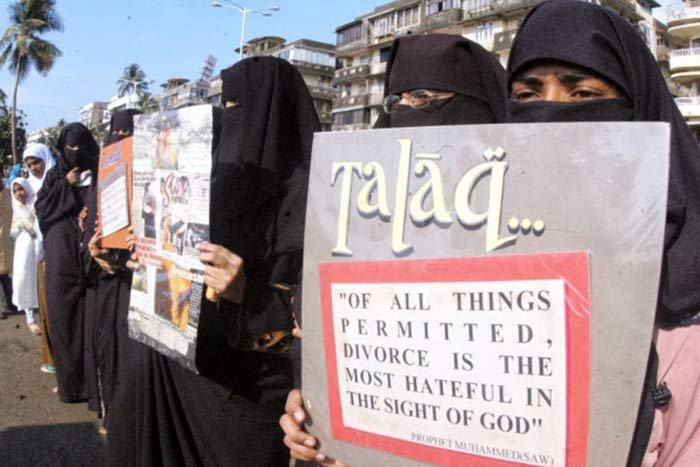 The petitioners highlighted the plight faced by Muslim women on account of arbitrary divorces. Credit PTI