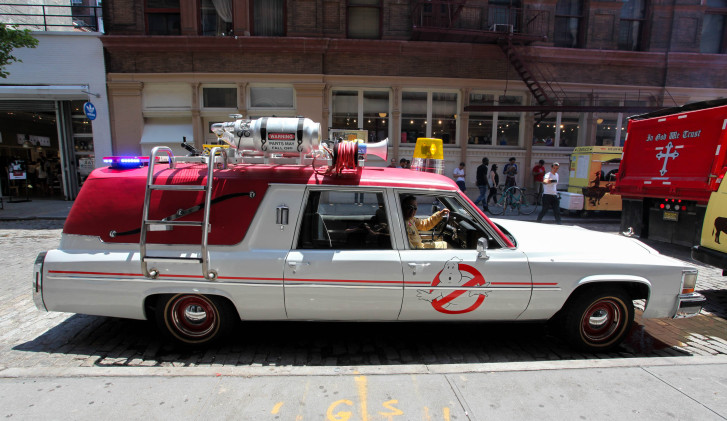 Ghostbusters and Lyft are giving passengers the chance to ride in the Ecto-1