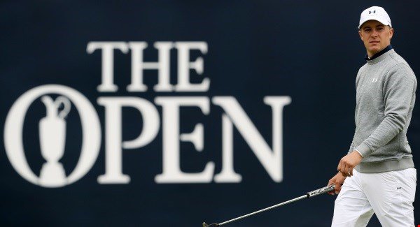 USA's Jordan Spieth on the 18th during day three of The Open Championship 2016 at Royal Troon Golf Club South Ayrshire. PRESS ASSOCIATION