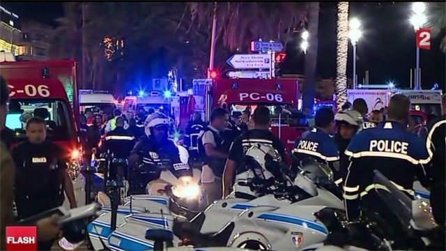 Police in Nice