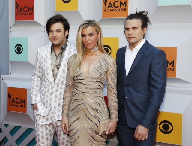 The Band Perry arrives at the 51st Academy of Country Music Awards in Las Vegas Nevada