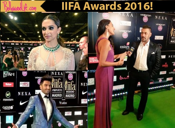 Ranveer Singh Salman Khan Deepika Padukone at IIFA 2016