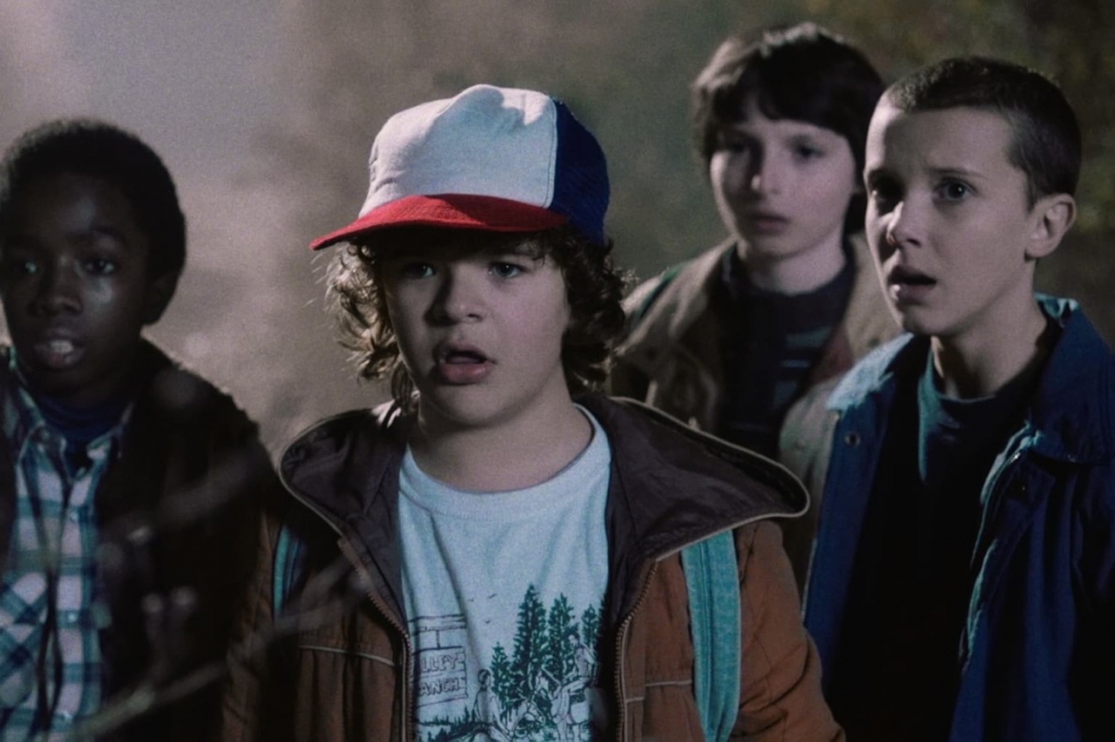 A still from the Netflix series'Stranger Things