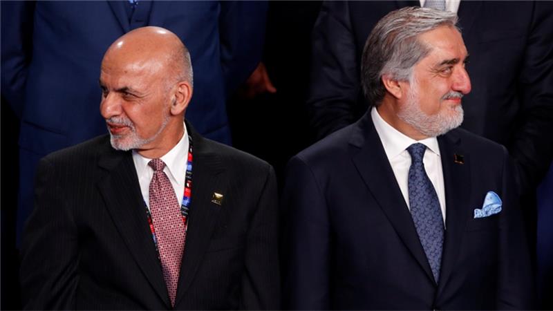 Abdullah's comments exposed tension within the former election rivals