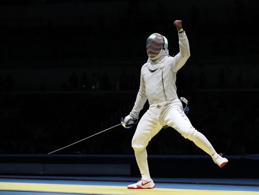 Men's Fencing: Daryl Homer Wins Silver Medal for US