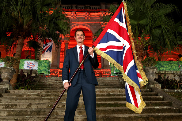 Andy Murray will be leading the British contingent at Rio Olympics 2016 @ Getty images