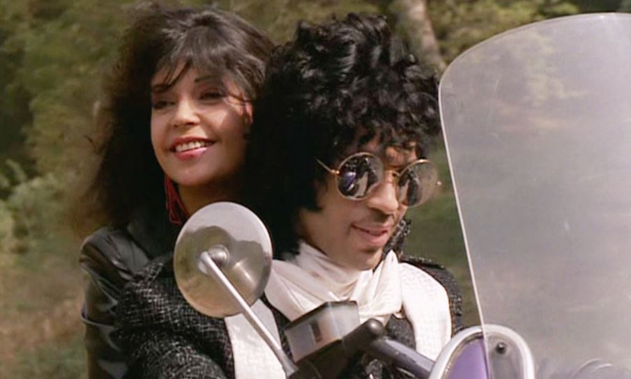 Apollonia Kotero and Prince in a scene from the film'Purple Rain