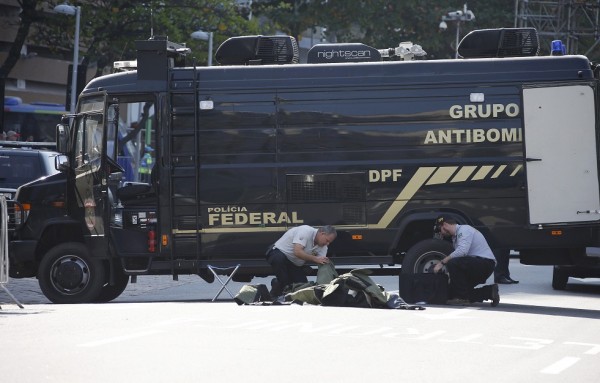 Bomb squad investigate blast at Rio Games after suspicious package found