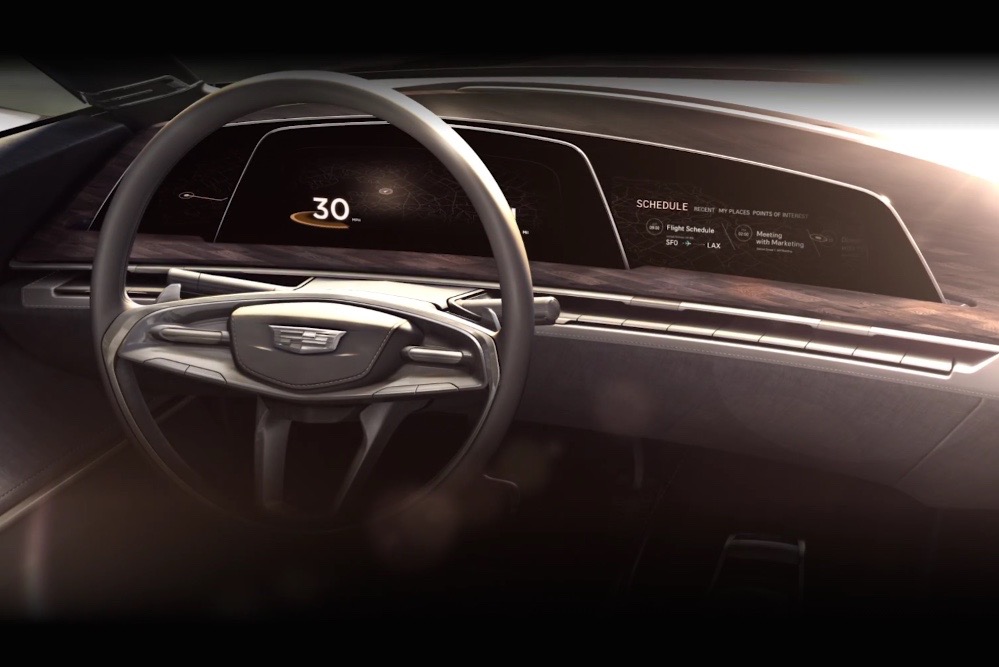 Cadillac OLED design concept